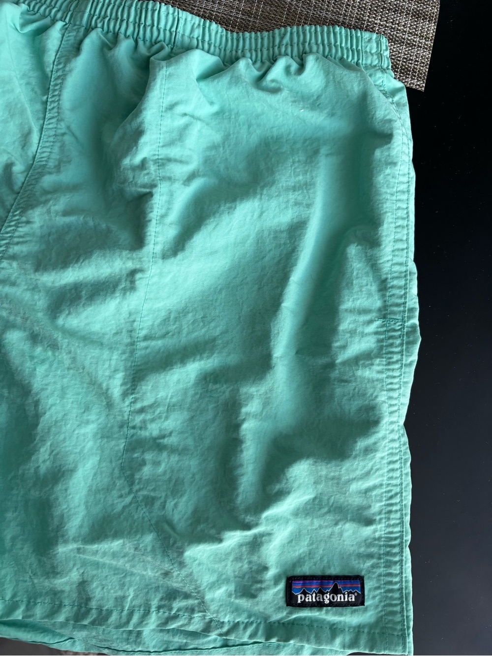 Men’s Patagonia Baggies Shorts Size Large. Cut the liner out.